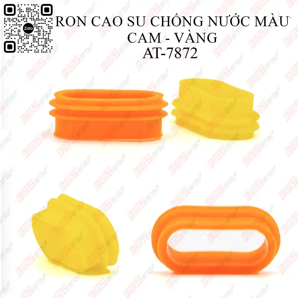 Ron cao su chống nước màu cam/vàng AT-7872