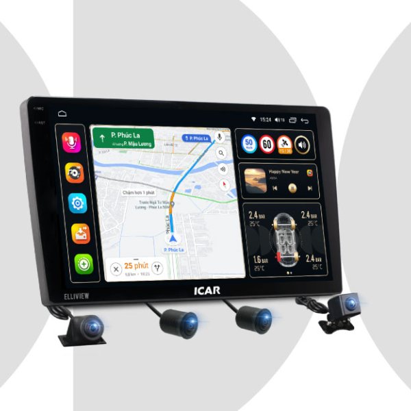Màn hình Android liền cam 360 Elliview S5 2K