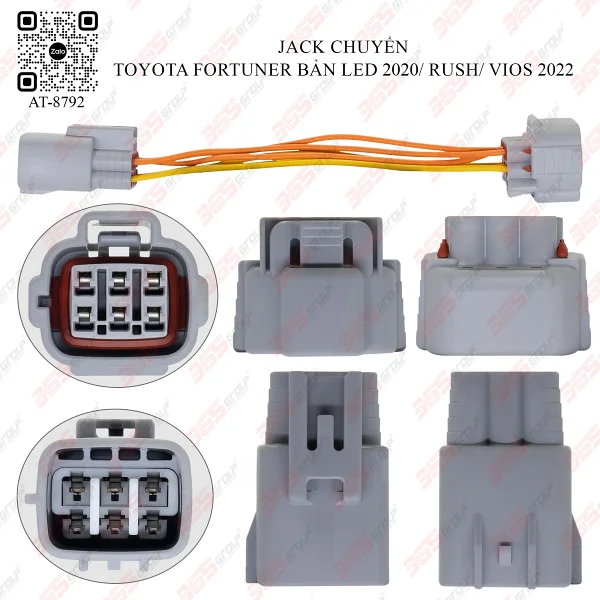 Jack chuyển Toyota Fortuner bản LED 2020 Rush Vios 2022