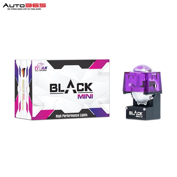 BI LED TITAN BLACK MINI 1.5 INCH