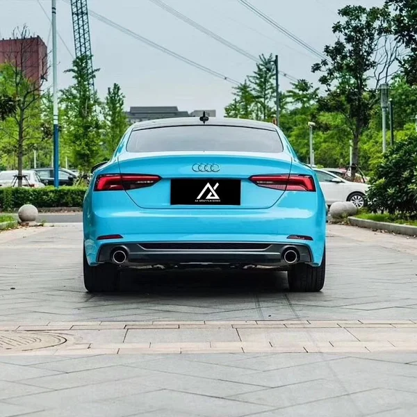 AX WRAP FILM GLOSS LIGHT SKY BLUE –XANH BẦU TRỜI BÓNG NHẸ AUDI