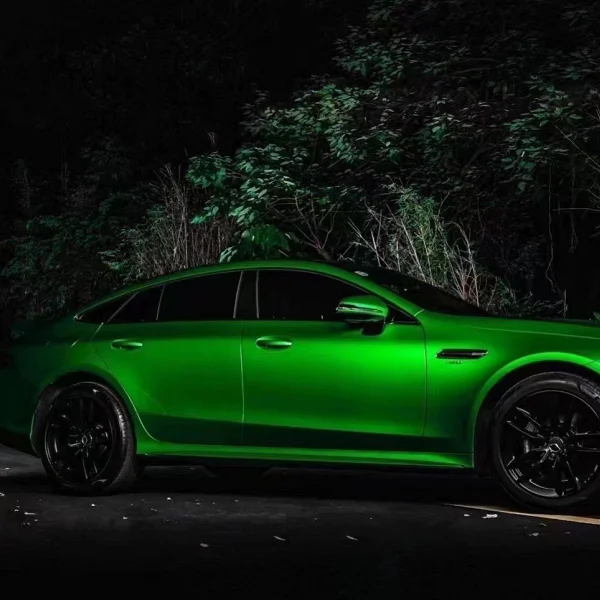 AX WRAP FILM MATTE CHROME METALLIC GREEN - MÀU XANH KIM LOẠI MÀ CROM MỜ