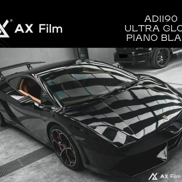 AX PPF/WRAP FILM ULTRA GLOSS PIANO BLACK – ĐEN PIANO SIÊU BÓNG LAMBORGHINI