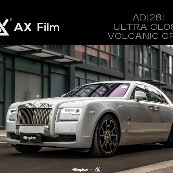 AX WRAP FILM ULTRA GLOSS VOLCANIC GRAY - MÀU TRO NÚI LỬA SIÊU BÓNG