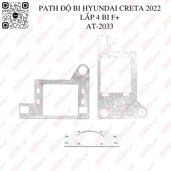PATH ĐỘ BI HYUNDAI CRETA 2022 - LẮP 4 BI F+ - AT-2033