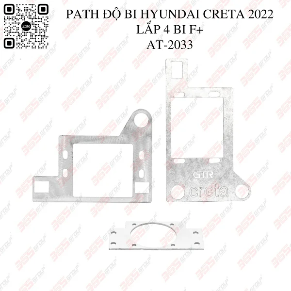 Path độ bi Hyundai Creta 2022 - lắp 4 bi F+ - AT-2033