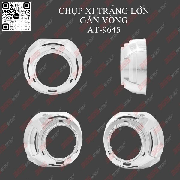 CHỤP XI TRẮNG LỚN GẮN VÒNG AT-9645