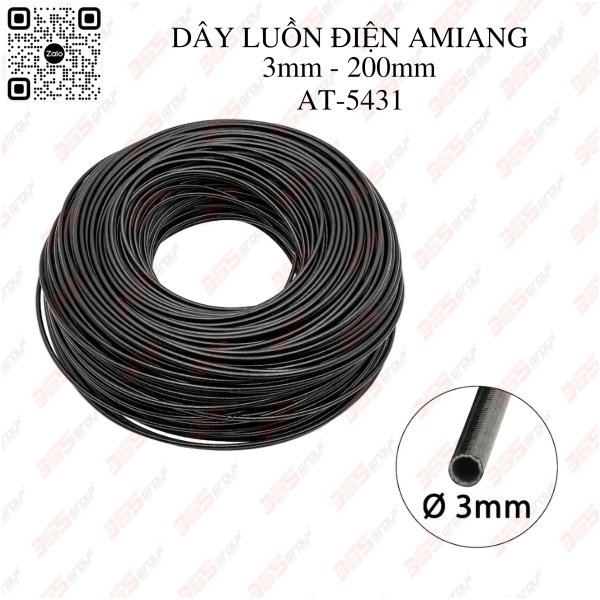 DÂY LUỒN ĐIỆN AMIANG 3MM (200M) AT-5431