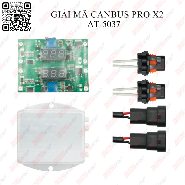GIẢI MÃ BI LED X-LIGHT CANBUS PRO X2 AT-5037