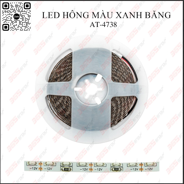 LED HÔNG MÀU XANH BĂNG AT-4738