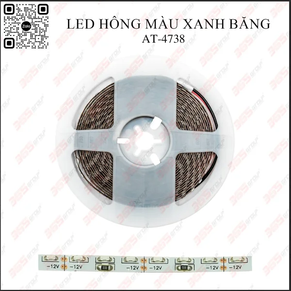 LED hông màu Xanh băng AT-4738