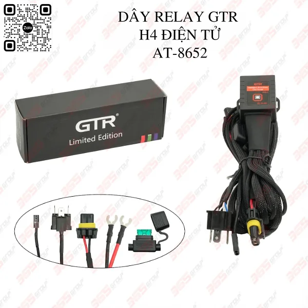 Dây Relay H4 GTR điện tử AT-8652