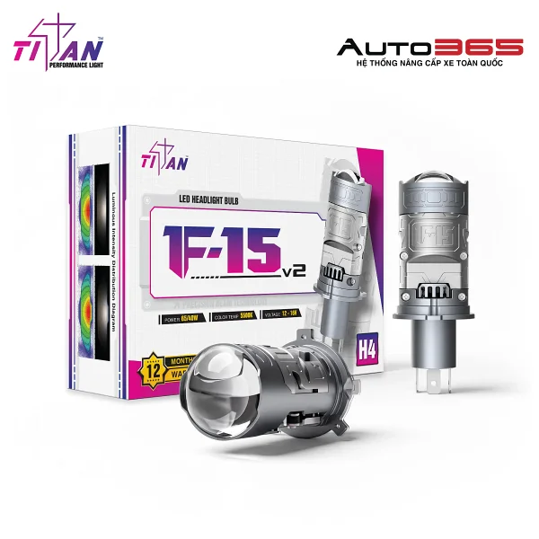 Bi LED Mini Titan Moto F-15 V2