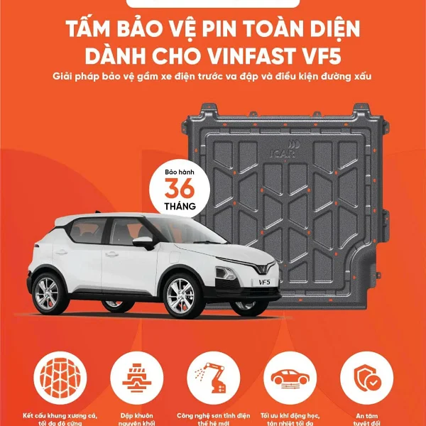 Tấm Bảo Vệ Pin ICAR Armor Pro Cho VinFast VF5