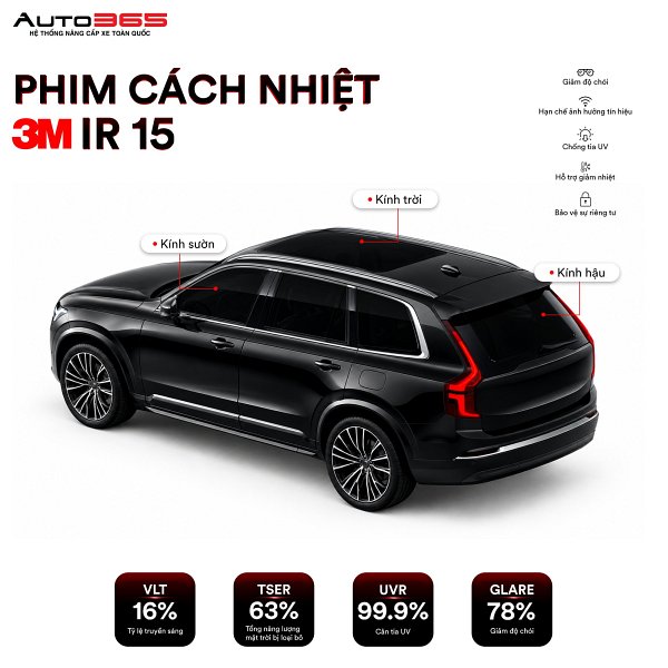 Phim cách nhiệt 3M IR 15