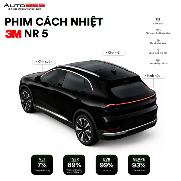 Phim cách nhiệt 3M Ceramic NR 5