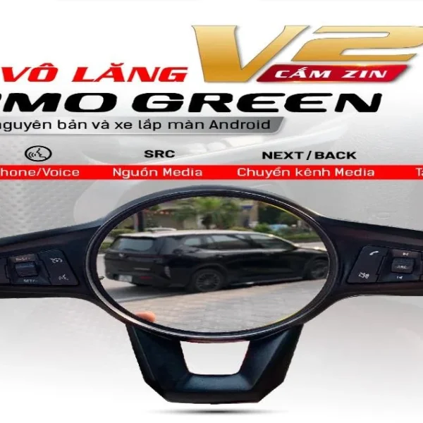 Phím vô lăng Cruise MCD91 GBA cho VinFast Limo Green / MPV7