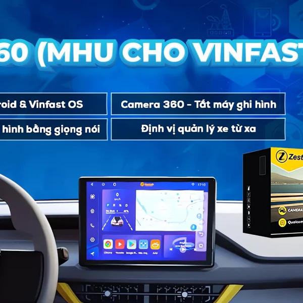 Zestech ZT3 360 (MHU cho xe VinFast VF3)