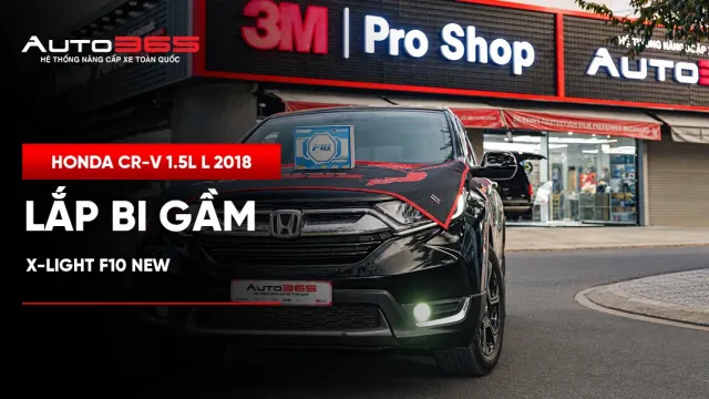 Honda CR-V 1.5L L 2018 lắp bi gầm X-Light F10 New