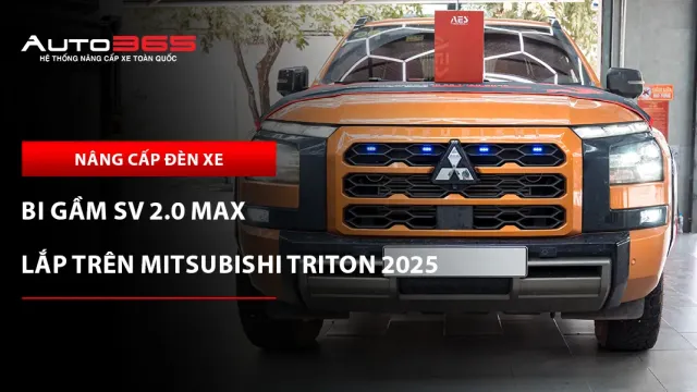 Mitsubishi Triton 2025 lắp AES SV 2.0 Max