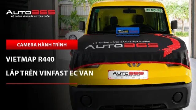 VinFast EC Van 2026 lắp camera hành trình Vietmap R440