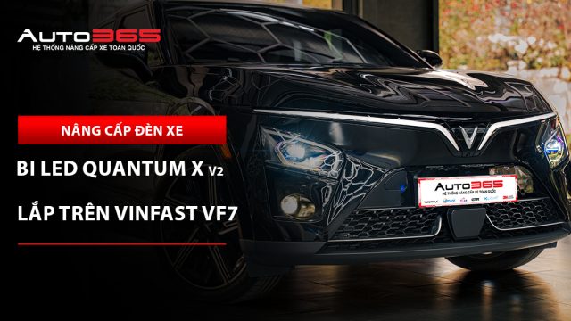 VinFast VF7 2024 lắp Bi LED X-Light Quantum X V2: Giá, thông số và lưu ý kỹ thuật