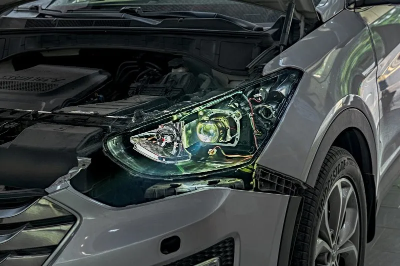 Hyundai Santafe Do Den Bi Led X Light V20 Square 7