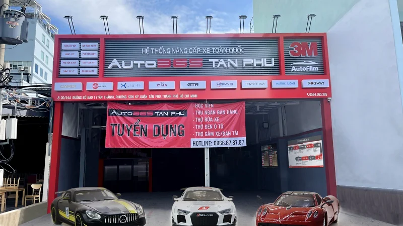 AUTO365 TÂN PHÚ SẮP SỬA CHIẾM VỊ TRÍ TOP 2 THỊ PHẦN ĐỘ ĐÈN VÀ ĐỒ CHƠI Ô TÔ
