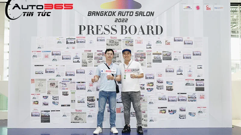 CẬP NHẬT NHỮNG HOẠT ĐỘNG CỦA TẬP ĐOÀN 365 GROUP TẠI BANGKOK AUTO SALON 2022