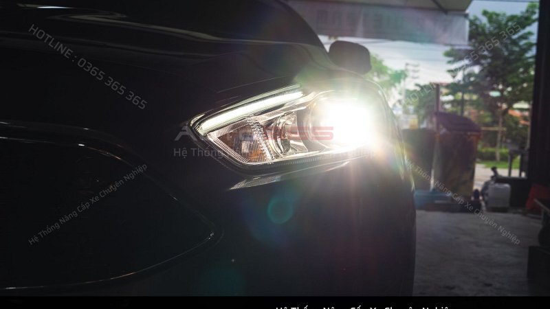 FORD FOCUS PHA CỰC ĐỈNH VỚI BI LASER HENVVEI L91