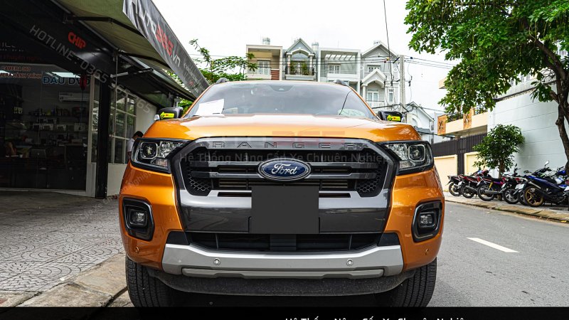 Ford Ranger nâng cấp đèn henvvei đẳng cấp thời thượng