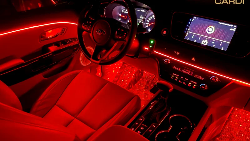 TOP CÁC DÒNG XE CÓ LED VIỀN NỘI THẤT ĐẸP