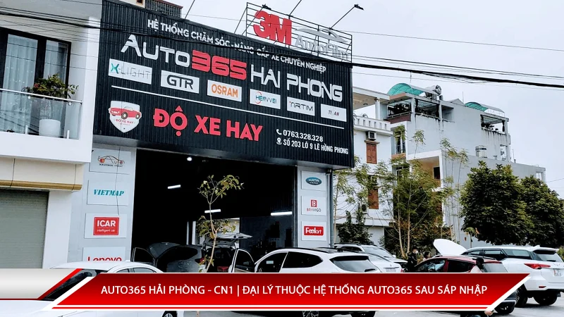 Auto365 Hải Phòng - CN1 | Đại lý thuộc hệ thống Auto365 sau sáp nhập