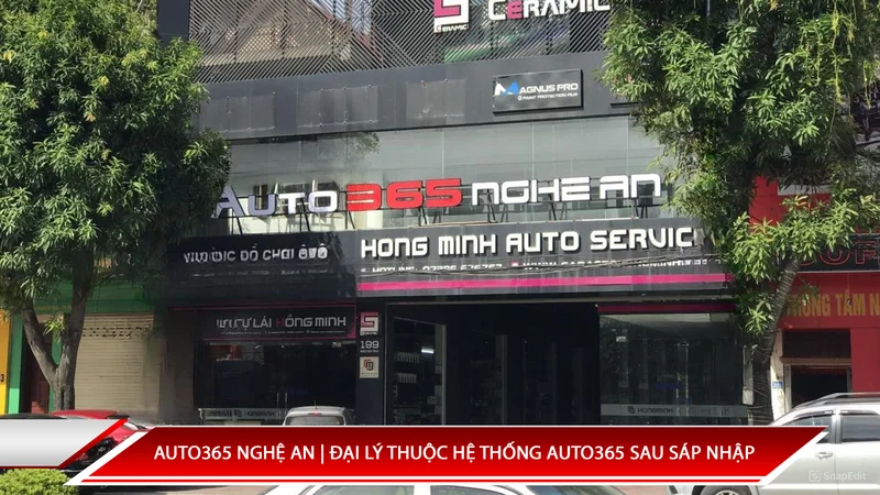 Auto365 Nghệ An | Đại Lý Thuộc Hệ Thống Auto365 Sau Sáp Nhập