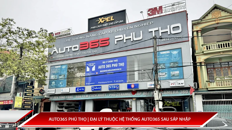Auto365 Phú Thọ | Đại lý thuộc hệ thống Auto365 sau sáp nhập