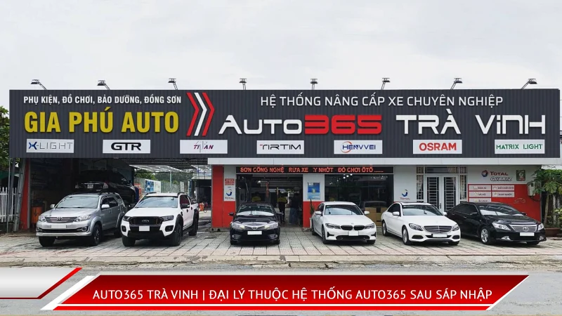 Auto365 Trà Vinh | Đại Lý Thuộc Hệ Thống Auto365 Sau Sáp Nhập