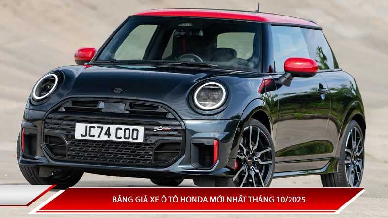 Bảng giá xe ô tô Mini mới nhất tháng 10/2025