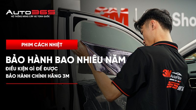 Bảo hành bao nhiêu năm, điều kiện gì để được bảo hành chính hãng 3M?