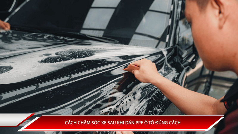 Cách chăm sóc xe sau khi dán PPF ô tô đúng cách