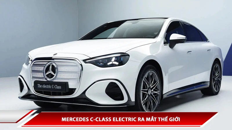 Mercedes C-class Electric ra mắt thế giới