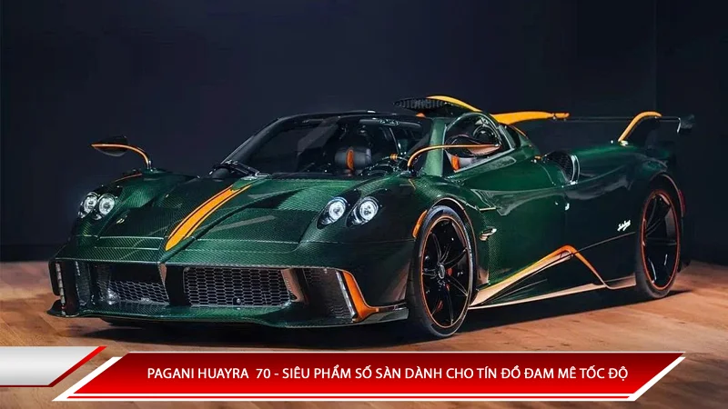 Panagi Huayra 70 - mẫu xe số sàn dành cho tín đồ đam mê tốc độ