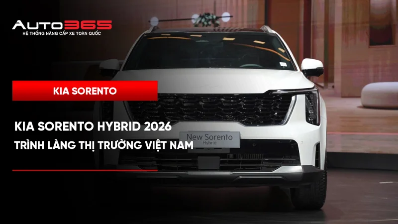 Kia Sorento Hybrid 2026: giá bán và thông số