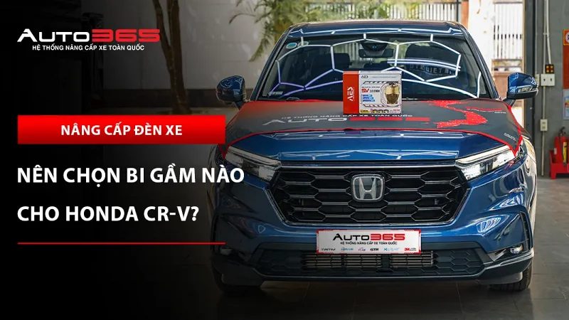 Bi gầm Honda CR-V: Giá và cấu hình thực tế