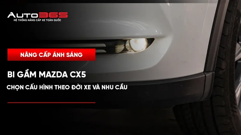 Bi gầm Mazda CX5: Chọn theo đời xe, nhu cầu và giá