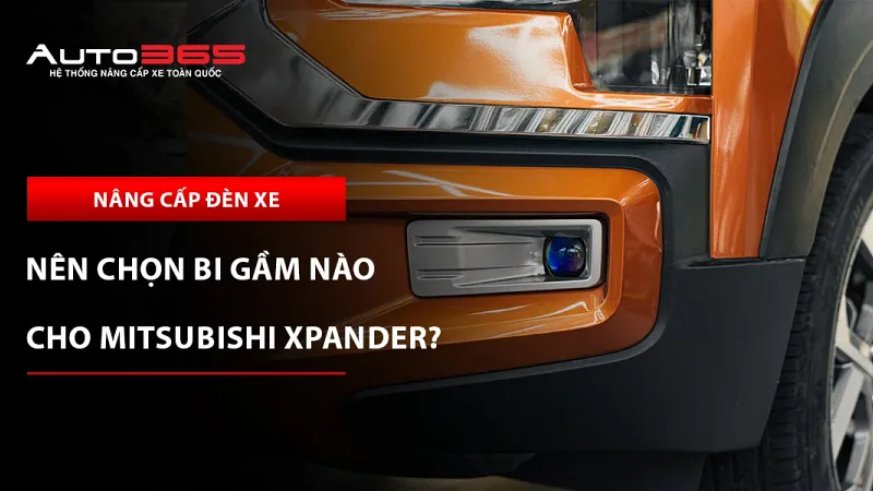 Bi gầm Mitsubishi Xpander: Giá và cấu hình thực tế