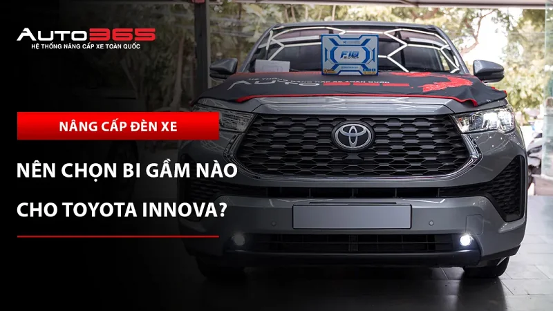 Bi gầm Toyota Innova: Giá và cấu hình thực tế