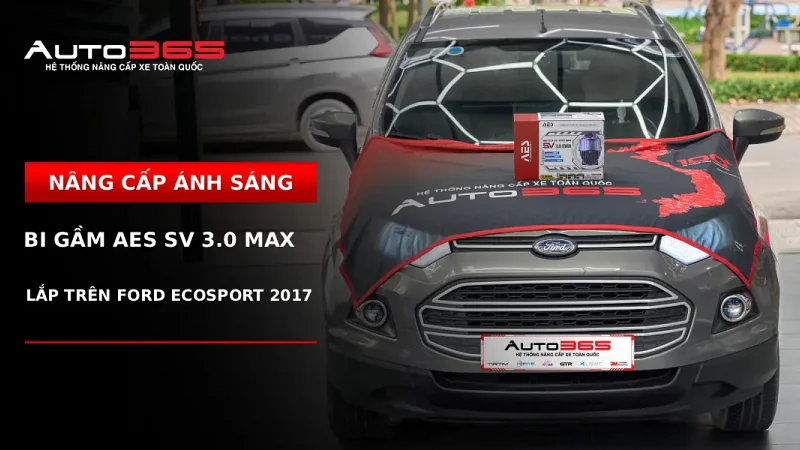 Ford EcoSport 2017 lắp bi gầm SV 3.0 Max