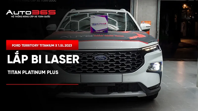 Ford Territory Titanium X 2023 lắp Titan Platinum Plus