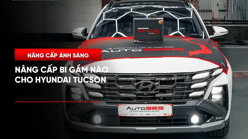 Bi gầm Hyundai Tucson: Giá và cấu hình thực tế