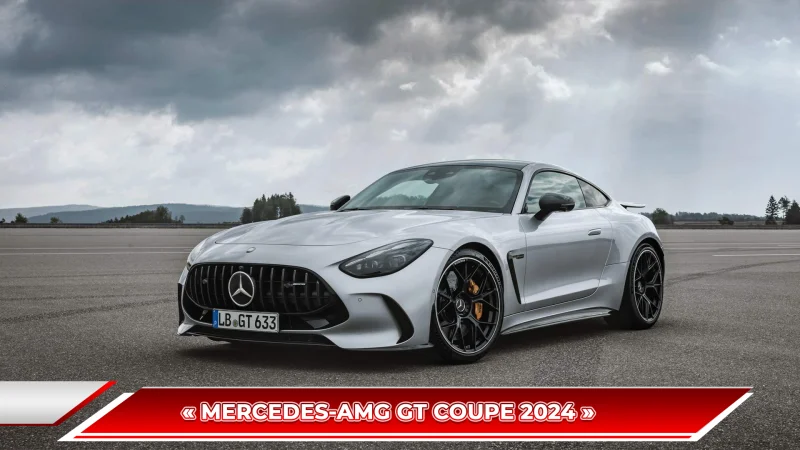 MERCEDES-AMG GT COUPE 2024: THIẾT KẾ KHÍ ĐỘNG HỌC, 2 PHIÊN BẢN, CẠNH TRANH VỚI PORSCHE 911 TURBO